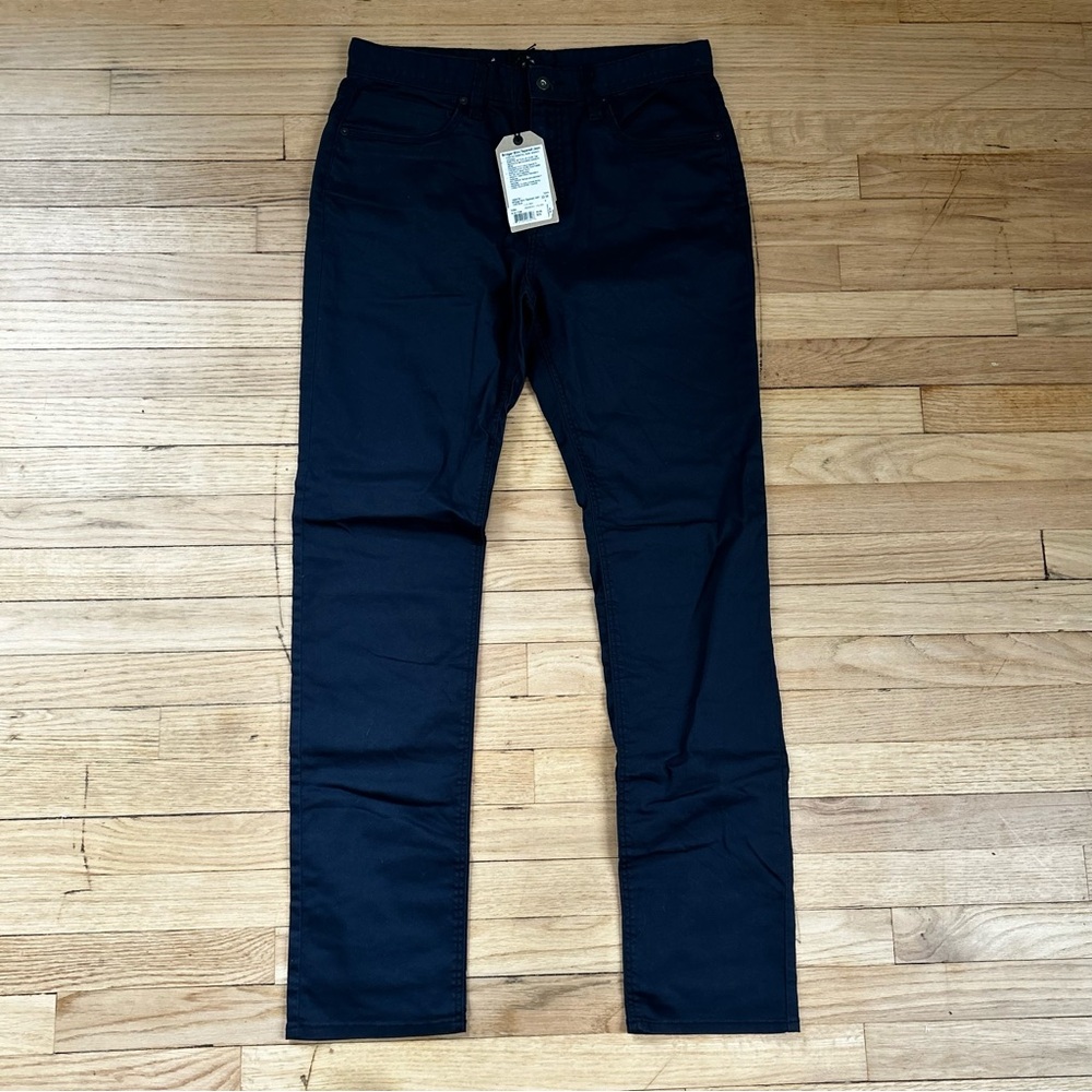 NWT $95 Prana Bridger Slim Tapered Jean indie blue men’s denim - Picture 4 of 10